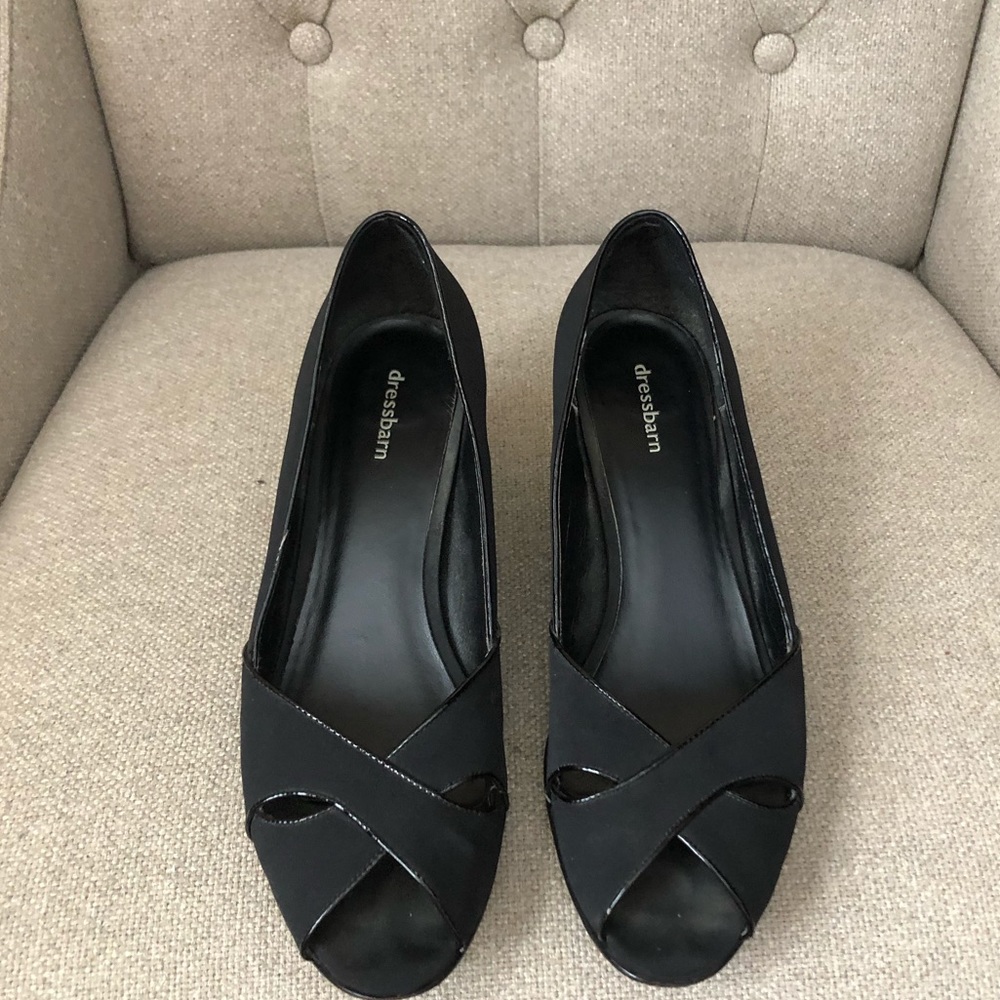 Black heels dress barn